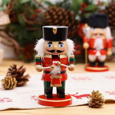 2019 Christmas Wooden Nutcracker for Christmas Decoration drummer