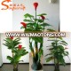 wholesale cheap artificial pachira money tea tree plants bonsai for sale